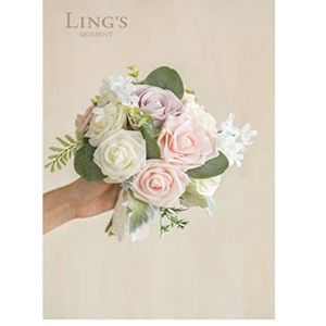 Ling’s bridal bouquet